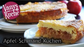 Apfel-Schmand Kuchen | Thermomix® Rezept von Vanys Küche