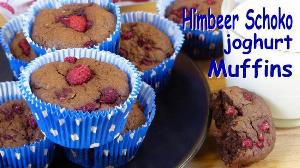 Himbeer-Joghurt Muffins Rezept von Lila Kuchen