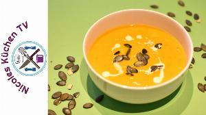 Kürbis-Süßkartoffel Suppe - Thermomix® Rezept von Nicoles Küchen TV