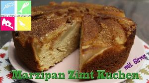Marzipan-Zimt Kuchen Rezept von Backen & kochen mit Stefan