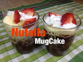 Nutella MugCake Rezept von JOES CUCINA VERDE