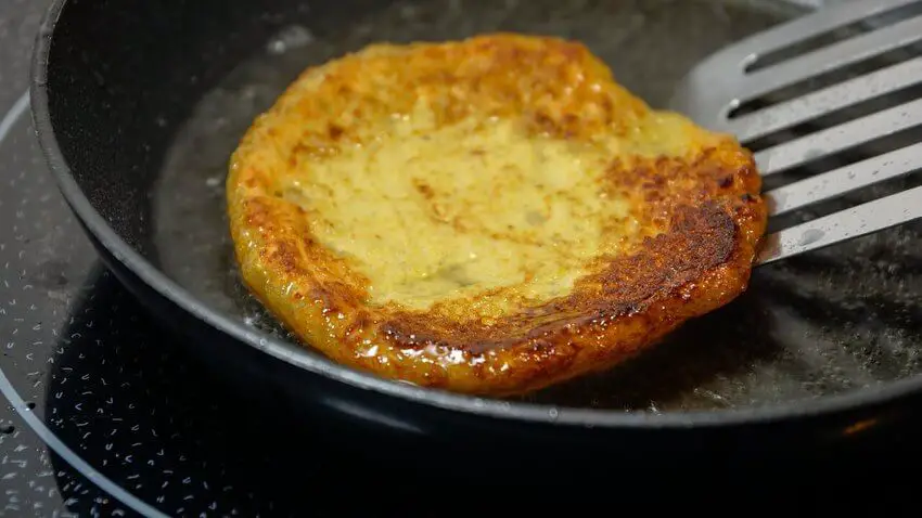 Kartoffelpuffer gefüllt mit Hackfleisch selber machen