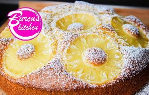 Ananas-Kokos Kuchen Rezept von Eat Clean - Burcu´s Kitchen