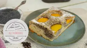 Aprikosen-Mohn-Blechkuchen Rezept von Alexandra´s Food Lounge