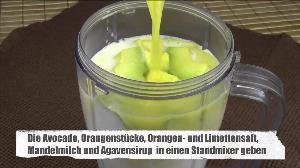 Avocado-Orangen Smoothie Rezept von JOES CUCINA VERDE
