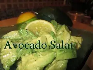Veganer Avocadosalat Rezept von Lila Kuchen