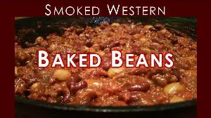 Smoked Western Baked Beans Rezept von Rurtalgriller