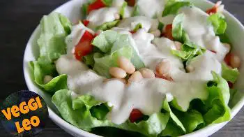 Vegane Cäsar Salatsoße Rezept von Veggi Leo
