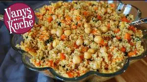 Couscous-Salat mit Kichererbsen Rezept von Vanys Küche
