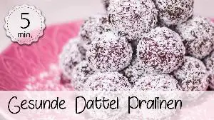 Dattel-Kakao Pralinen Rezept von Unsere Vegane Küche
