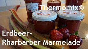 Erdbeer-Rharbarber Marmelade - Thermomix® Rezept von Vanys Küche