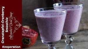 Granatapfel-Smoothie mit Cranberry Rezept von Alexandra´s Food Lounge