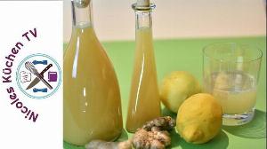Ingwer-Zitronen Sirup Rezept von Nicoles Küchen TV
