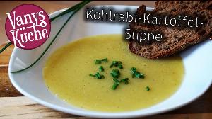 Kohlrabi-Kartoffel-Suppe im Thermomix Rezept von Vanys Küche