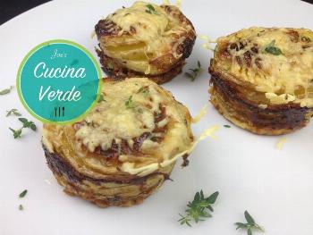 Kartoffelgratin-Muffins Rezept von JOES CUCINA VERDE