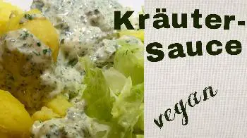 Vegane Kräutersauce Rezept von Veggi Leo