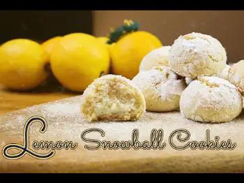 Lemon-Snowball Cookies Rezept von Eat Clean - Burcus Kitchen