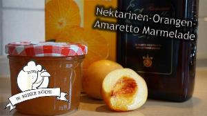 Nektarinen-Orangen-Amaretto Marmelade Rezept von Vanys Küche