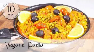 Vegane Paella - One Pot Rezept von Unsere Vegane Küche