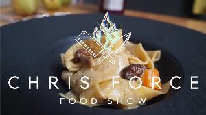 Sahne-Pilzsauce mit Pasta Rezept von Chris Force Food Show