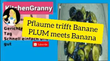 Pflaumen-Bananen Mus Rezept von KitchenGranny