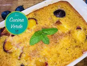 Pflaumenkuchen - Torta della Nonna Rezept von JOES CUCINA VERDE