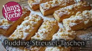 Pudding-Streusel Taschen | Thermomix® Rezept von Vanys Küche