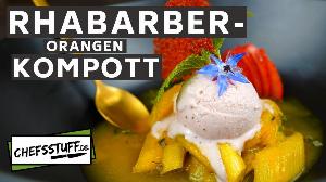 Rhabarber-Kompott einkochen Rezept von ChefsStuff.de