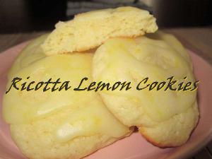 Ricotta Lemon Cookies Rezept von Lila Kuchen
