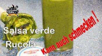 Salsa Verde mit Rucola Rezept