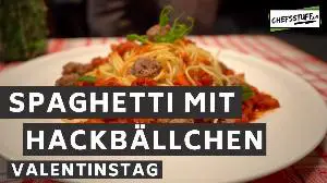 Spaghetti mit Hackfleischbällchen Rezept von ChefsStuff.de