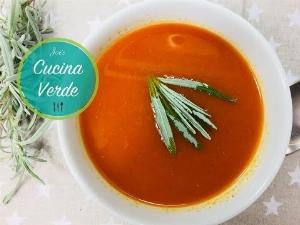 Tomaten-Lavendel Suppe Rezept von JOES CUCINA VERDE