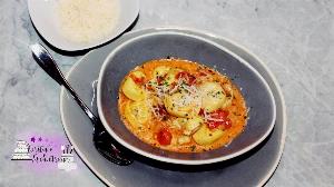 Tortellini-Tomaten Suppe Rezept von Kerstins Kuechentraum