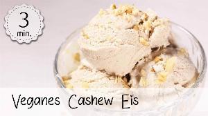 Cashew Eis - Vegan Rezept von Unsere Vegane Küche