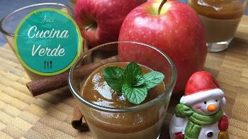 Zimt-Panna Cotta mit Apfelmus Rezept von JOES CUCINA VERDE