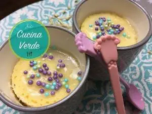 Zitronen Mug-Cake Dessert Rezept von JOES CUCINA VERDE